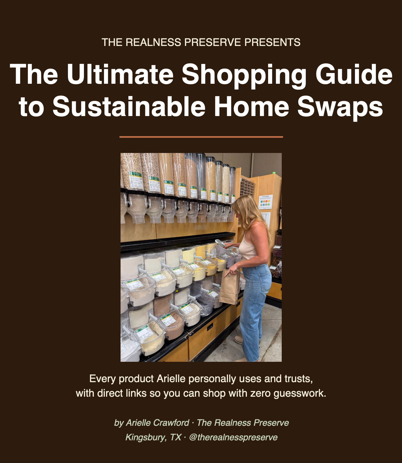 The Realness Preserve's Ultimate Shopping Guide to Sustainable Swaps