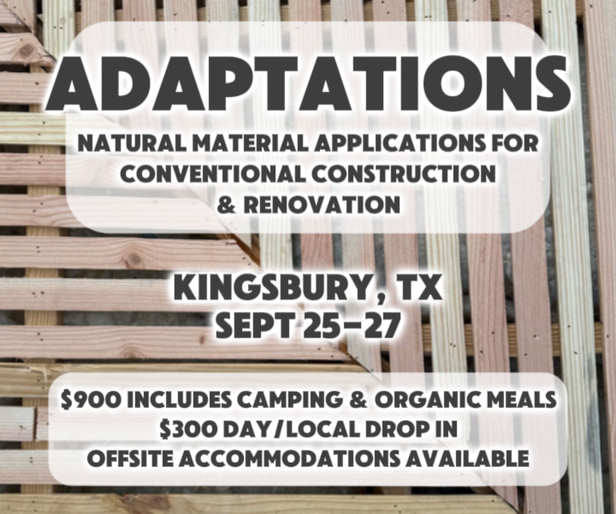 the realness preserve natural building school workshop texas cob