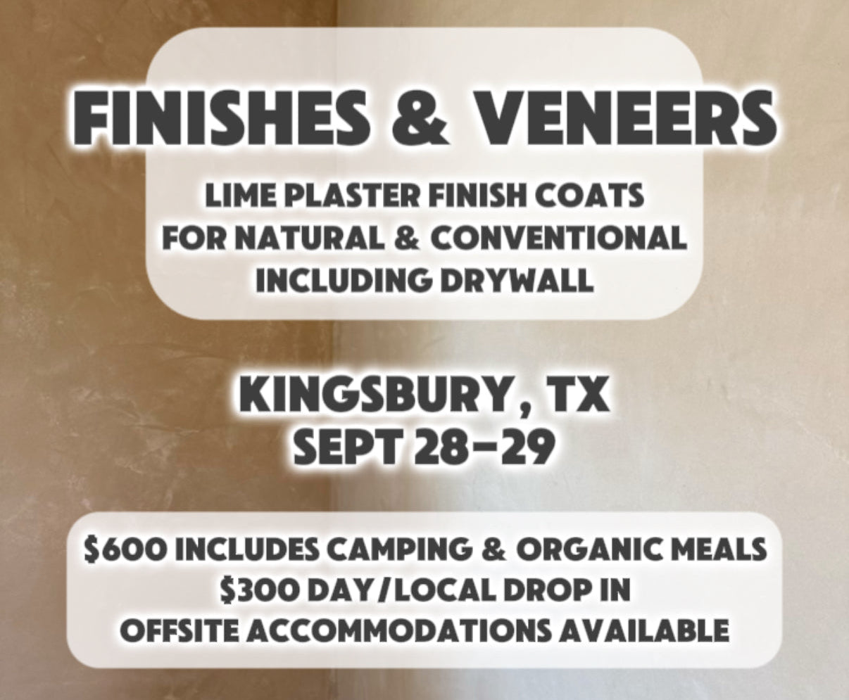the realness preserve natural building lime plaster workshop nonprofit