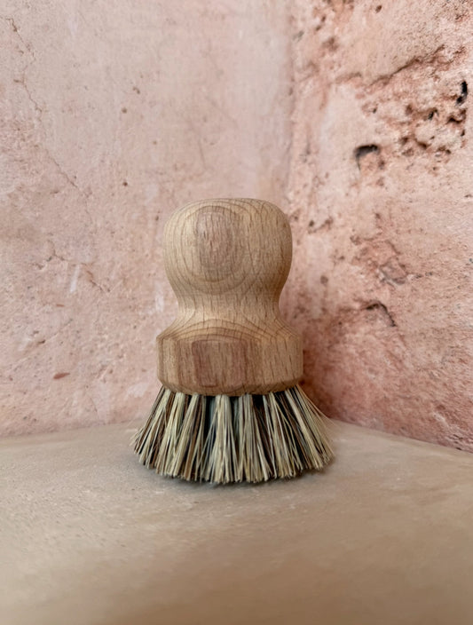 natural bristle dish brush the realness preserve