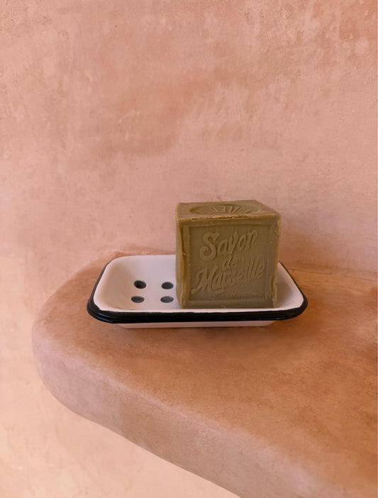 Enamelware Soap Dish